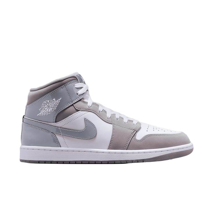 Jordan 1 Mid Cool Grey - Laceupclub