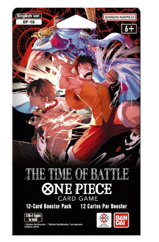 One Piece Card Game: The Time of Battle Hangsell Blister Pack (OP-16) - English