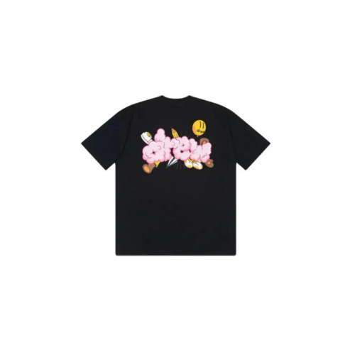 Drew Tee Black Doodle