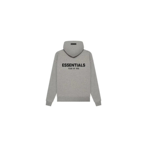 Essentials Hoodie Dark Oatmeal SS22