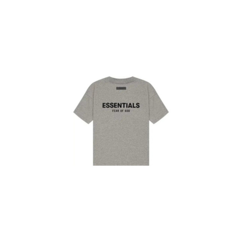 Essentials Tshirt Dark Oatmeal SS22