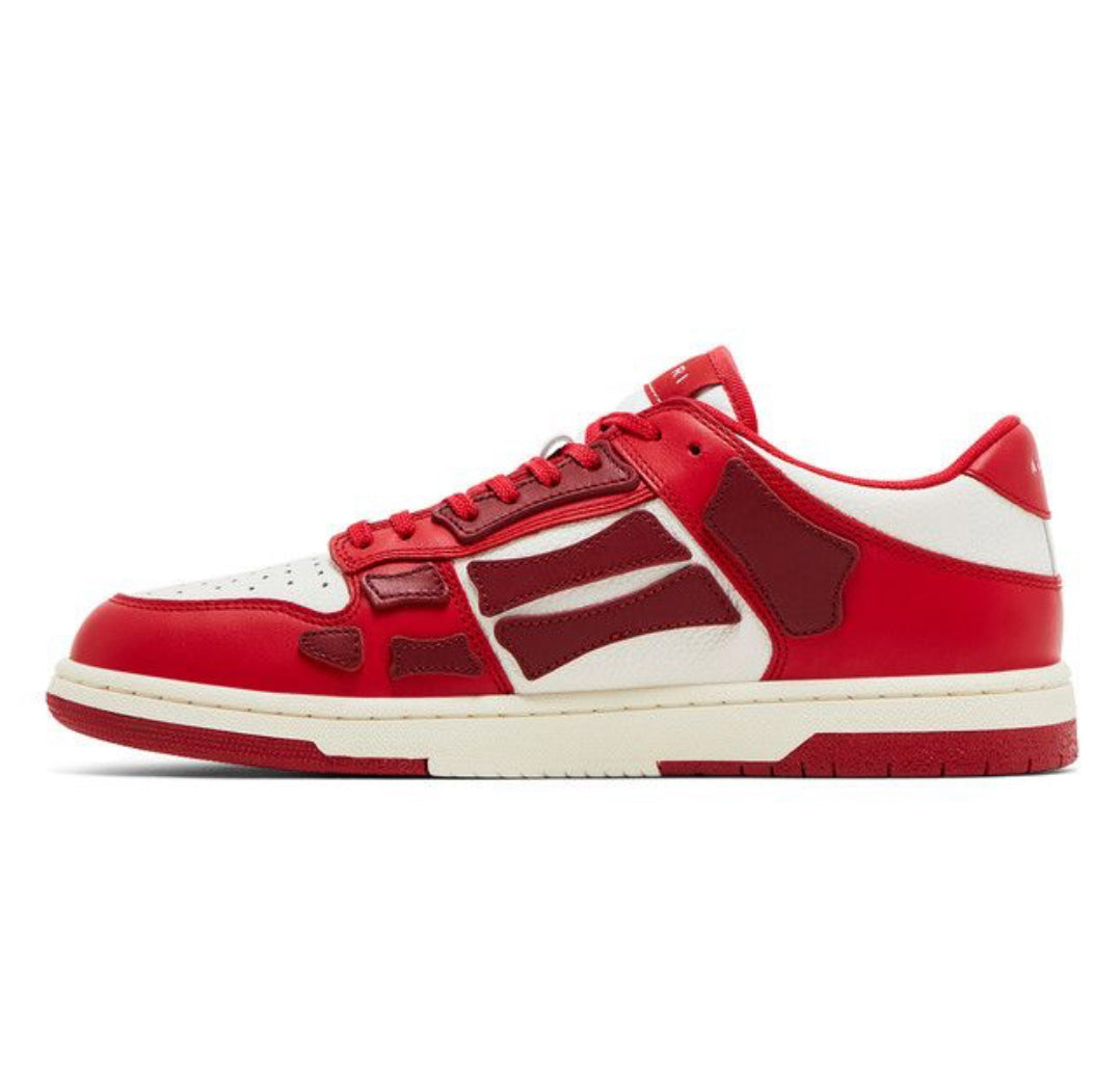 Amiri Skel Top Low Red White