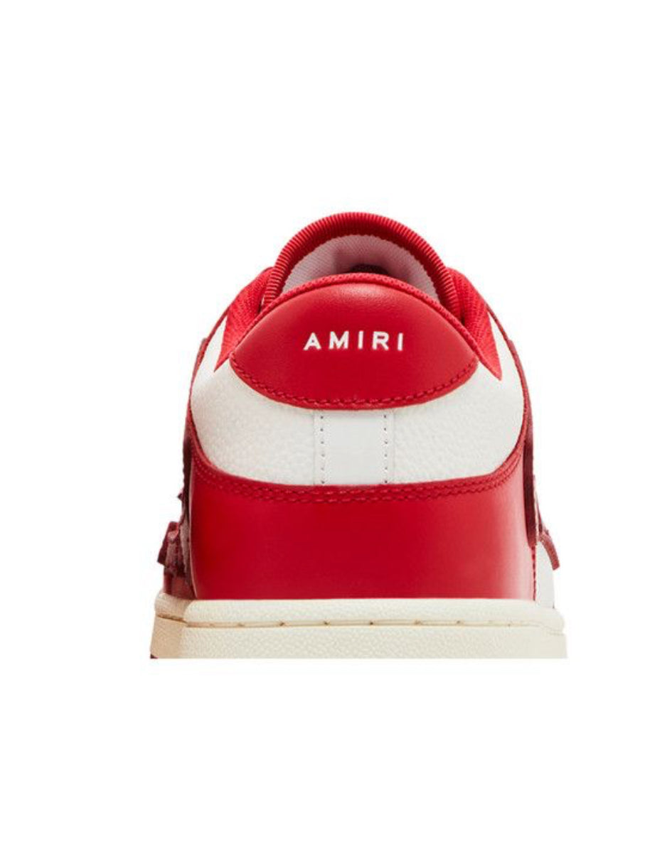 Amiri Skel Top Low Red White