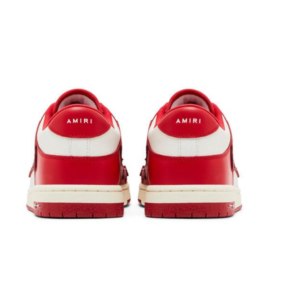 Amiri Skel Top Low Red White