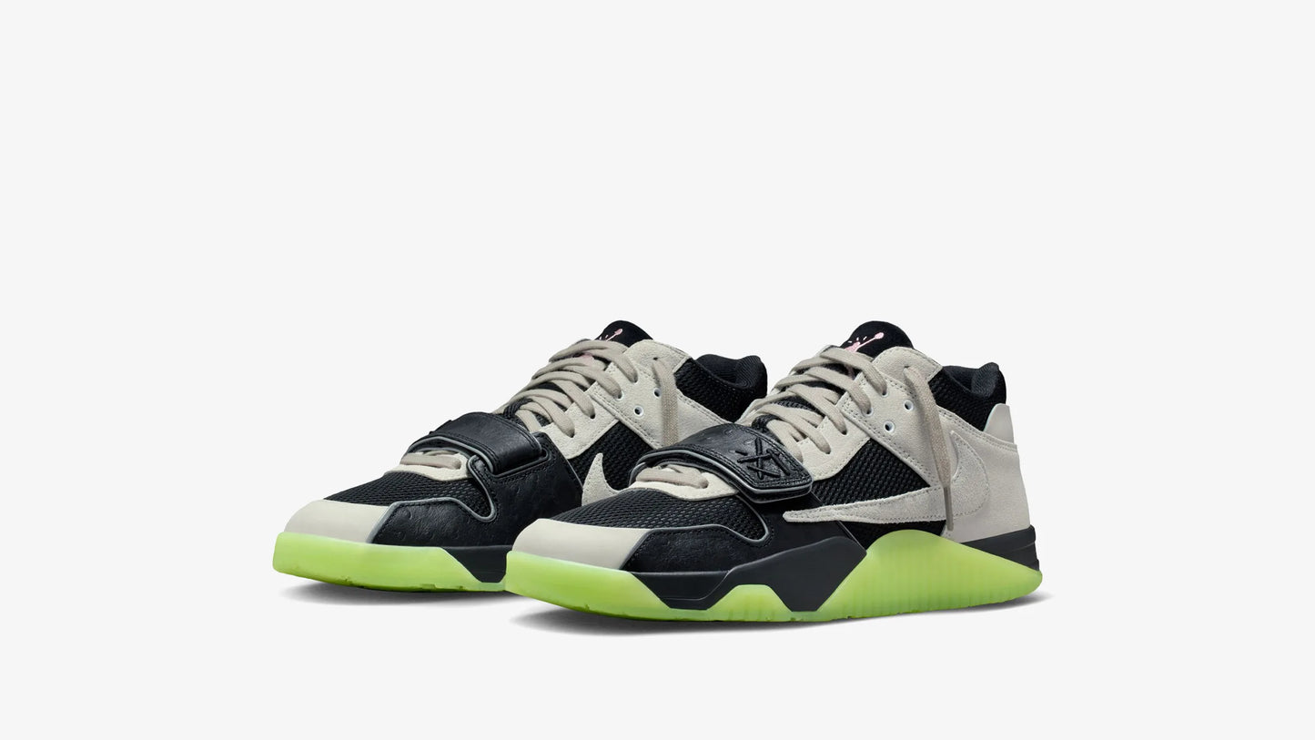 Air Jordan x Travis Scott x Chase B CJ1 T‑Rexx – Black/Night Silver