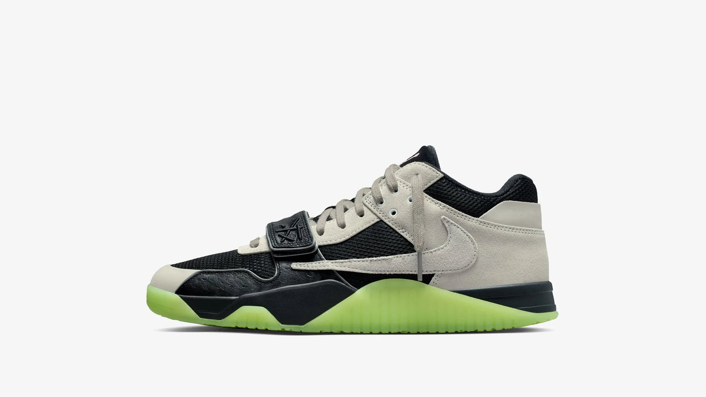 Air Jordan x Travis Scott x Chase B CJ1 T‑Rexx – Black/Night Silver