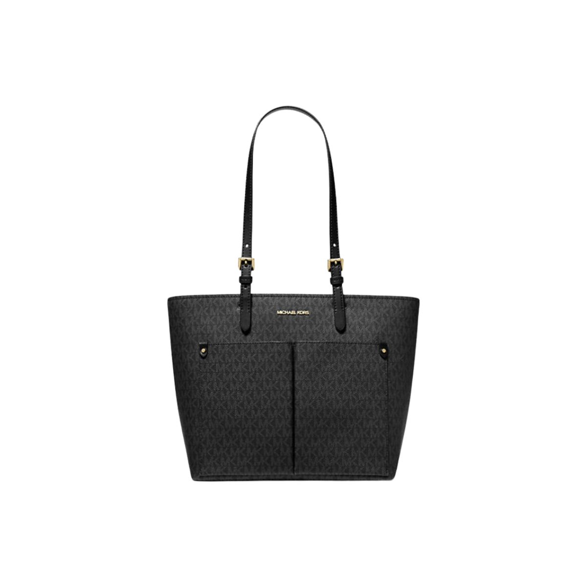 Michael Kors Jet Set Medium Logo Pocket Tote Bag