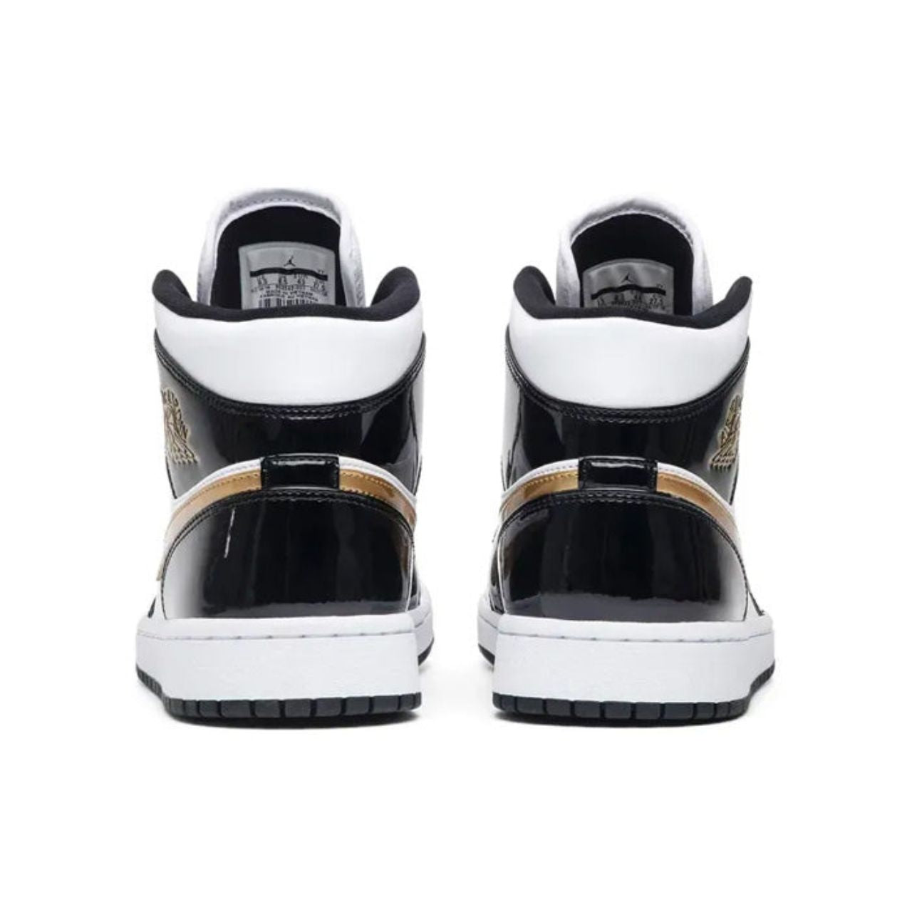 Jordan 1 Mid Patent Gold
