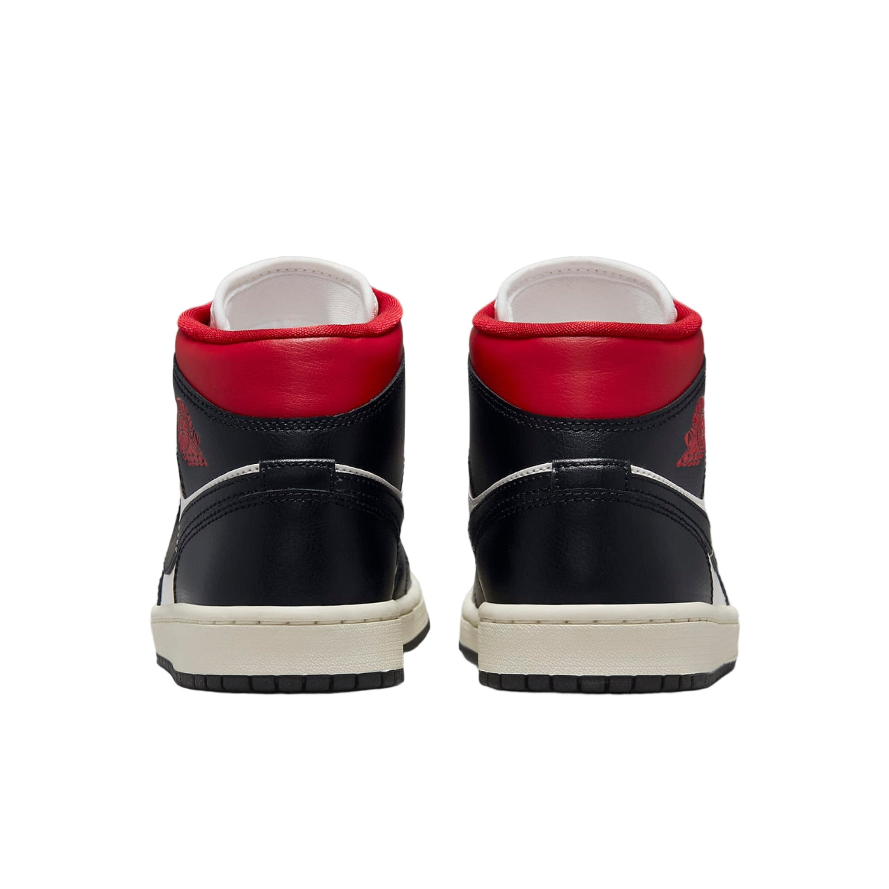 Jordan 1 Mid Sail Gym Red