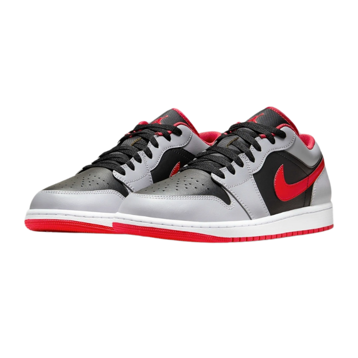 Jordan 1 Low Black Fire Red