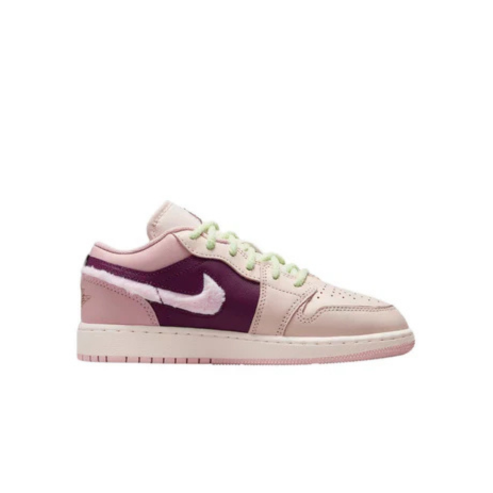 Jordan 1 Low  Fur Swoosh