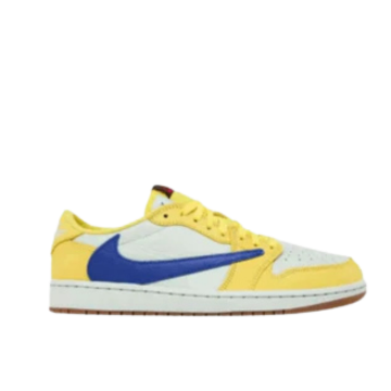 Jordan 1 Low Travis Canary