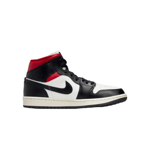 Jordan 1 Mid Sail Gym Red - Laceupclub