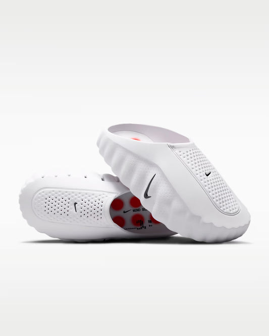 Nike Mind 001 Men's Pregame Mules White Speed Red Obsidian