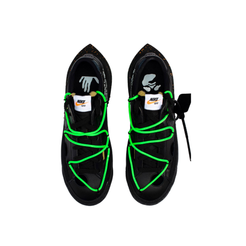 Off White X Nike Blazer Low Black