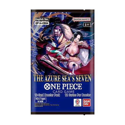 One Piece Card Game: The Azure Sea’s Seven Blister Pack (OP14)