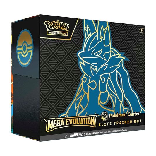 Pokémon TCG: Mega Evolution (ME01) Pokémon Center ETB Pair – Mega Lucario & Mega Gardevoir