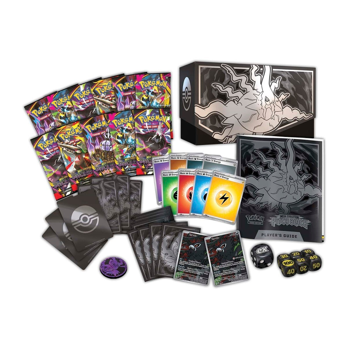 Pokémon TCG: Mega Evolution – Pitch Black Pokémon Center Elite Trainer Box