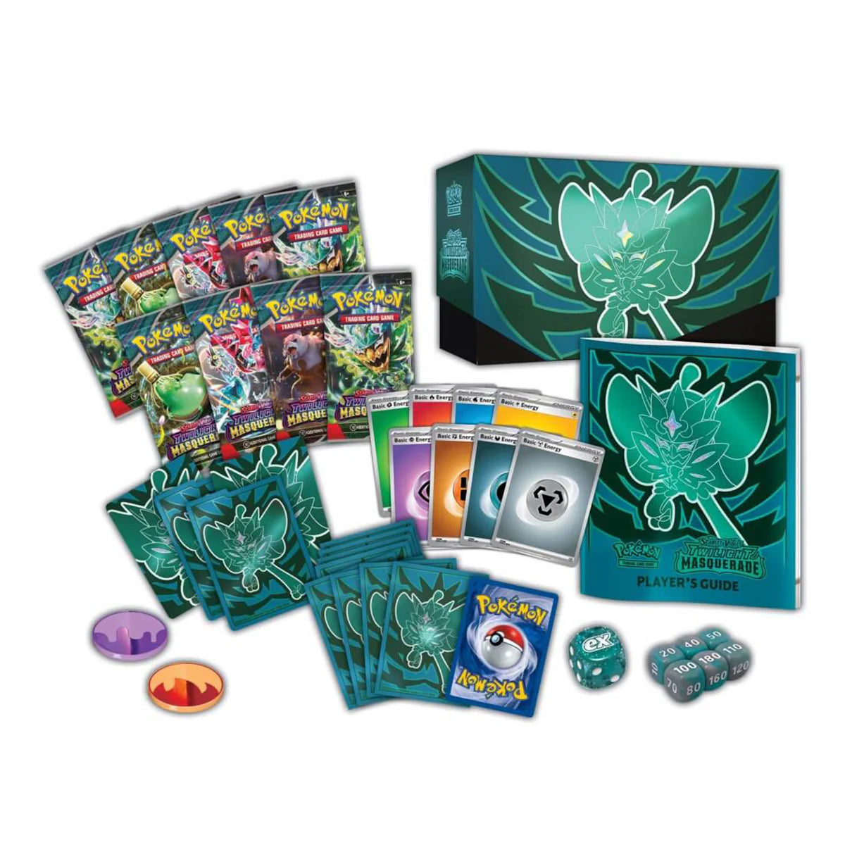 Pokémon TCG: Scarlet & Violet — Twilight Masquerade Elite Trainer Box|Laceupclub