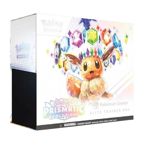 Prismatic Evolutions Pokémon Center Elite Trainer Box (ETB)