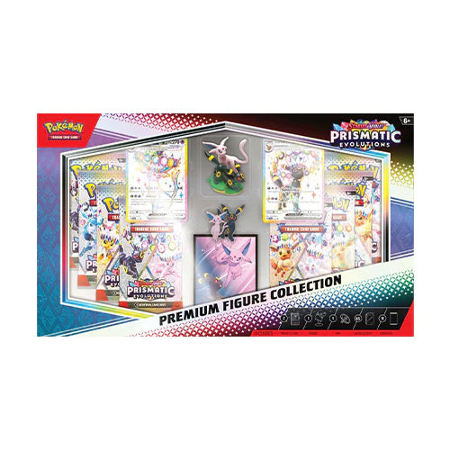 Pokémon TCG Scarlet & Violet – Prismatic Evolutions Premium Figure Collection
