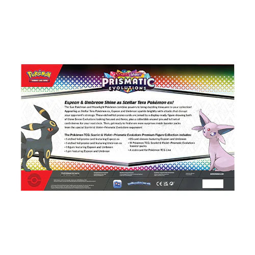 Pokémon TCG Scarlet & Violet – Prismatic Evolutions Premium Figure Collection