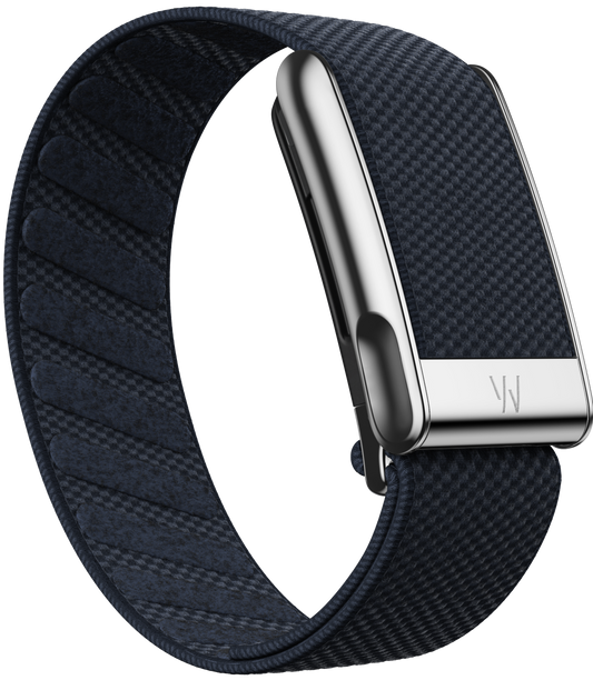 WHOOP MG SuperKnit Luxe Band - Midnight with Titanium