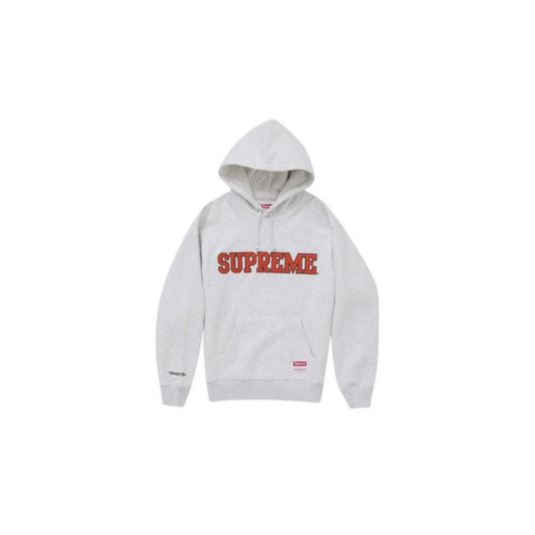 Supreme Hoodie Varsity Hooded Grey