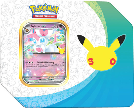 Pokémon TCG: 30th Celebration 5 Booster Tin
