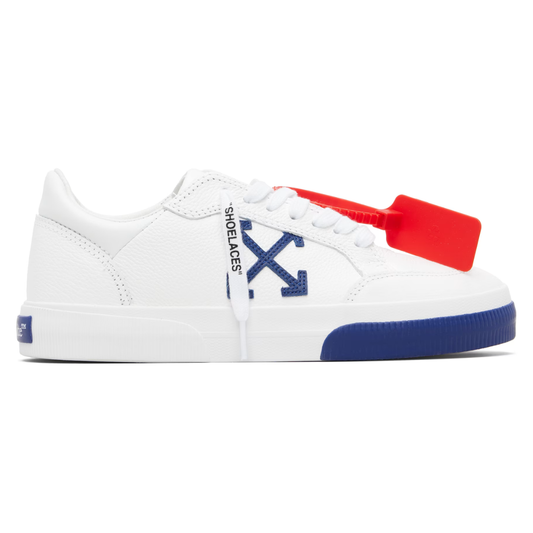 Off-White Vulcanized Low Sneakers – White / Navy