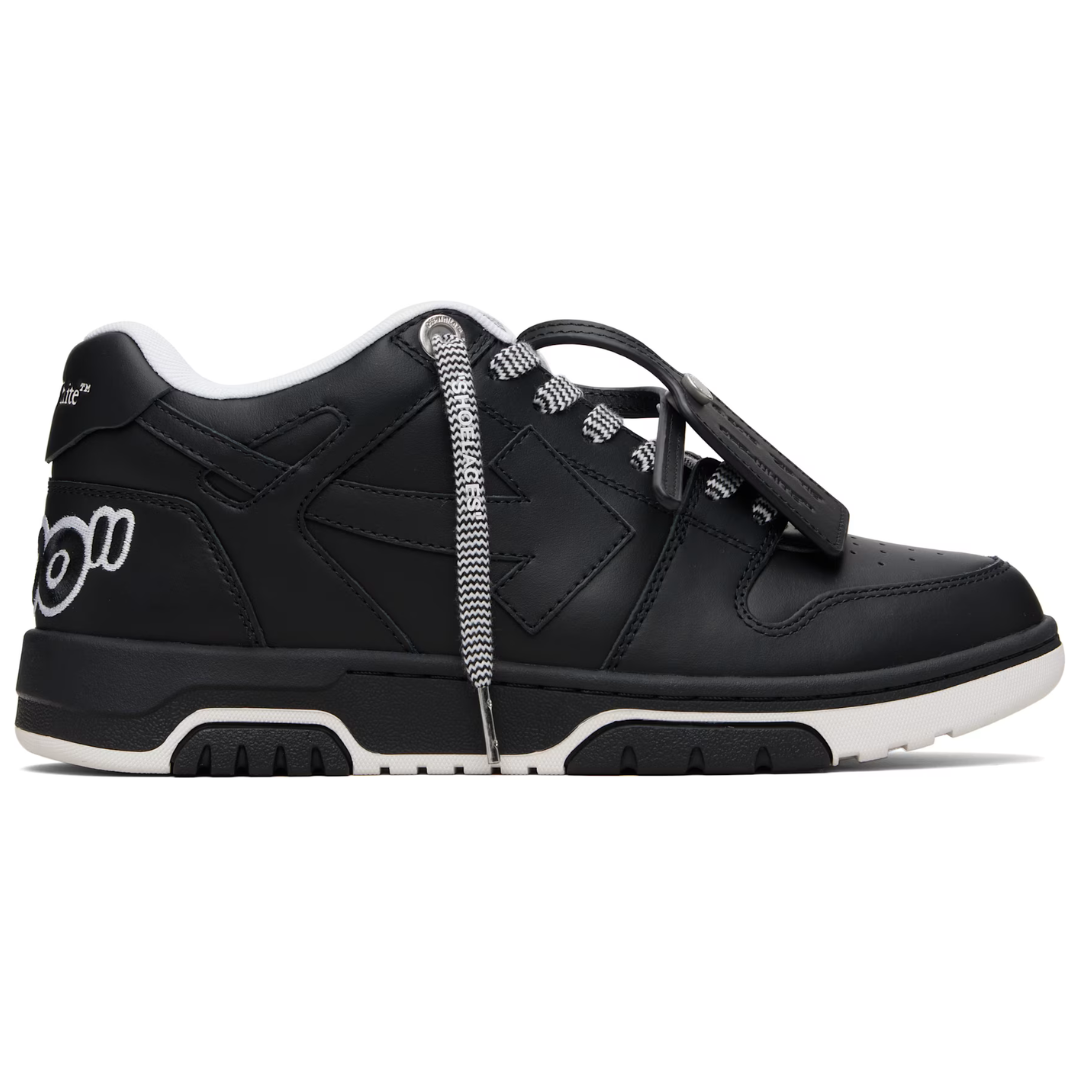 Off-White Out Of Office Patch Sneakers – Black