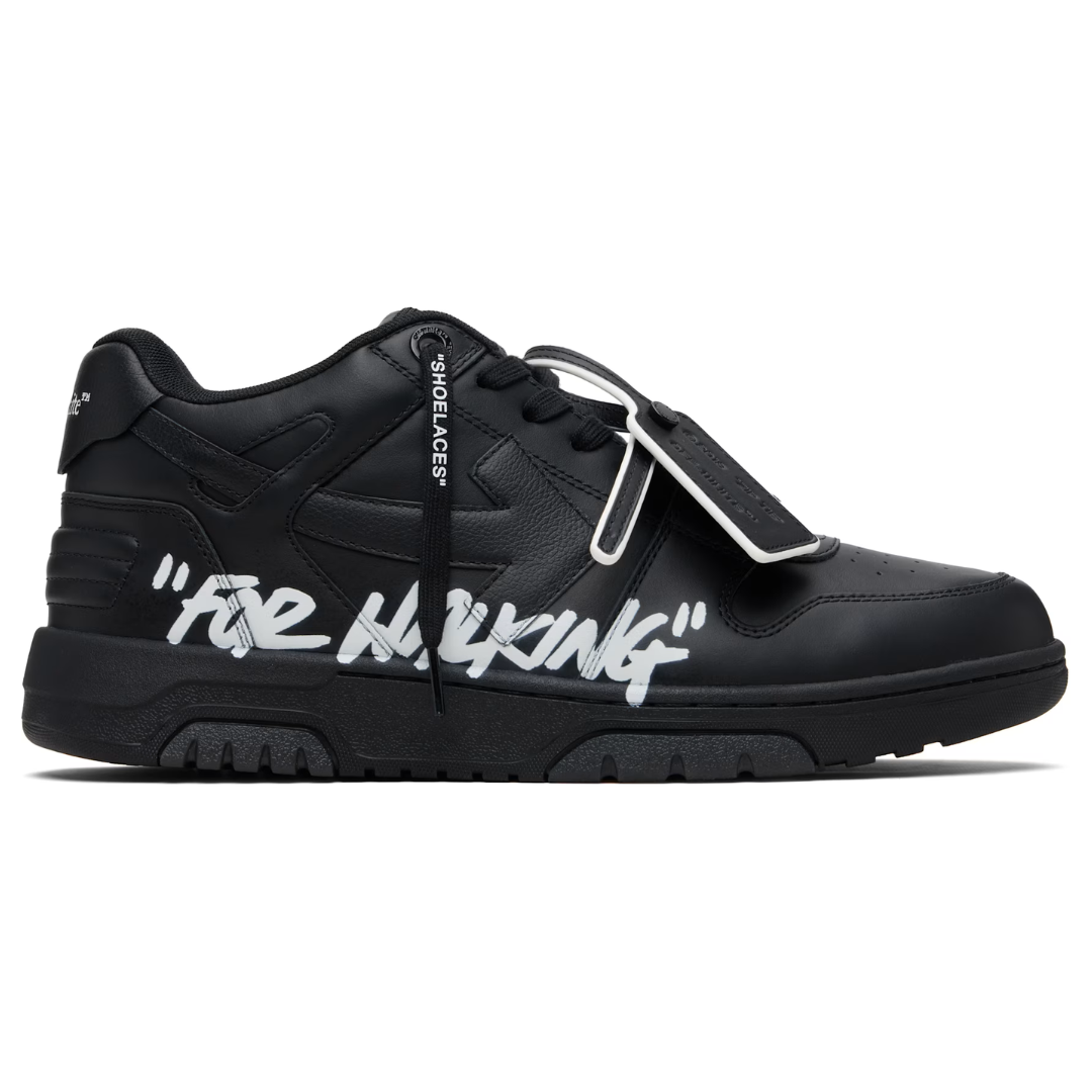 Off-White Out Of Office For Walking Sneakers – Black