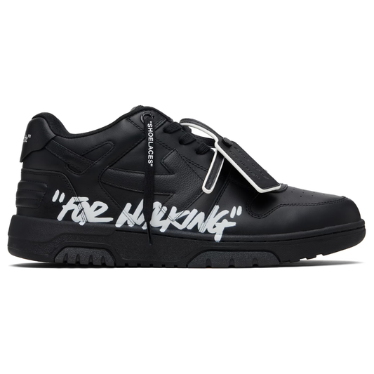Off-White Out Of Office For Walking Sneakers – Black