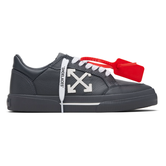Off-White Vulcanized Low Sneakers – Gray