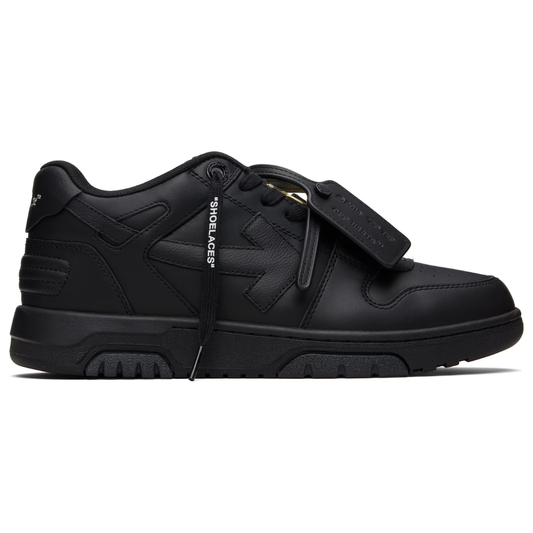 Off-White Out Of Office Metallic Hardware Sneakers – Black
