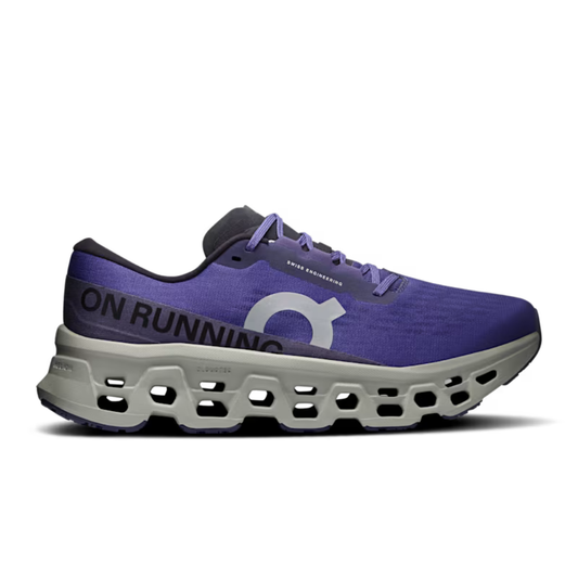 On Cloudmonster 3 - Twilight/White