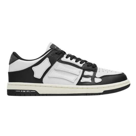 AMIRI Black & White Skel-Top Low Sneakers Variant 3