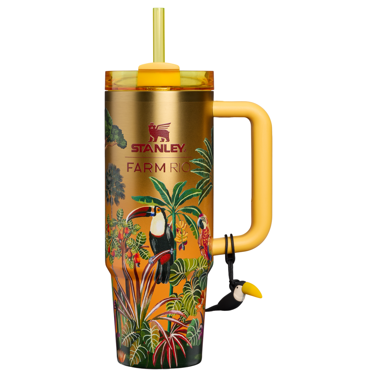 Stanley 1913 x FARM Rio Quencher H2.0 Flowstate Tumbler | Tropical Woods | 30 OZ