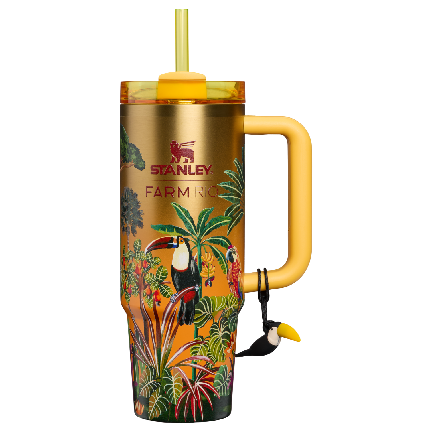 Stanley 1913 x FARM Rio Quencher H2.0 Flowstate Tumbler | Tropical Woods | 30 OZ