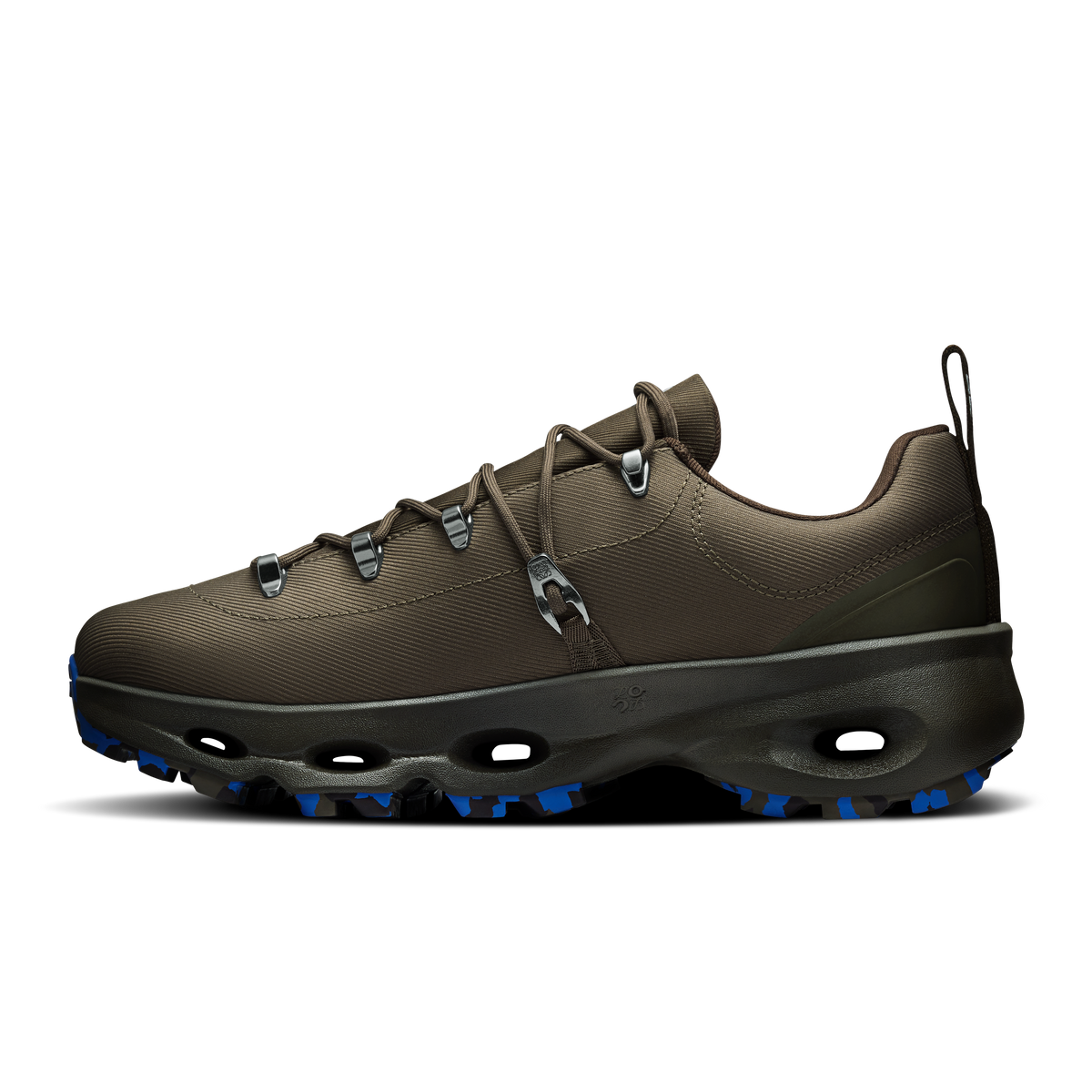 On × LOEWE Cloudsolo Hiker men's Dark Khaki shoe – official gallery image 4
