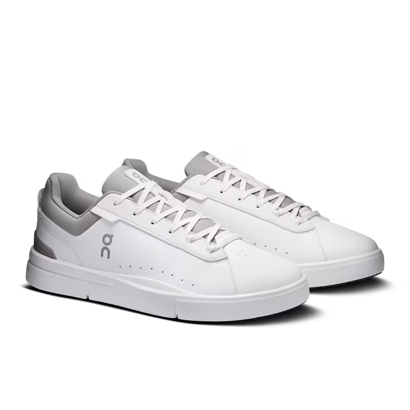 On THE ROGER Advantage Men's Shoes - White Ore