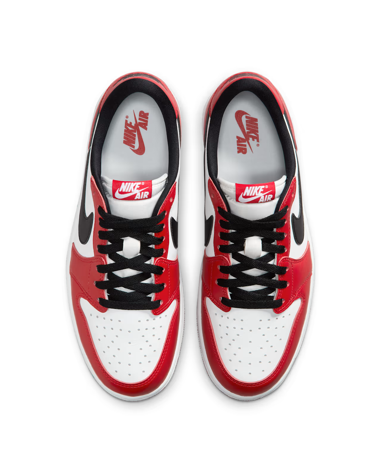 Air Jordan 1 Low OG “Chicago” 2025 (HQ6998-600) – Varsity Red/Black/White | LaceUpClub