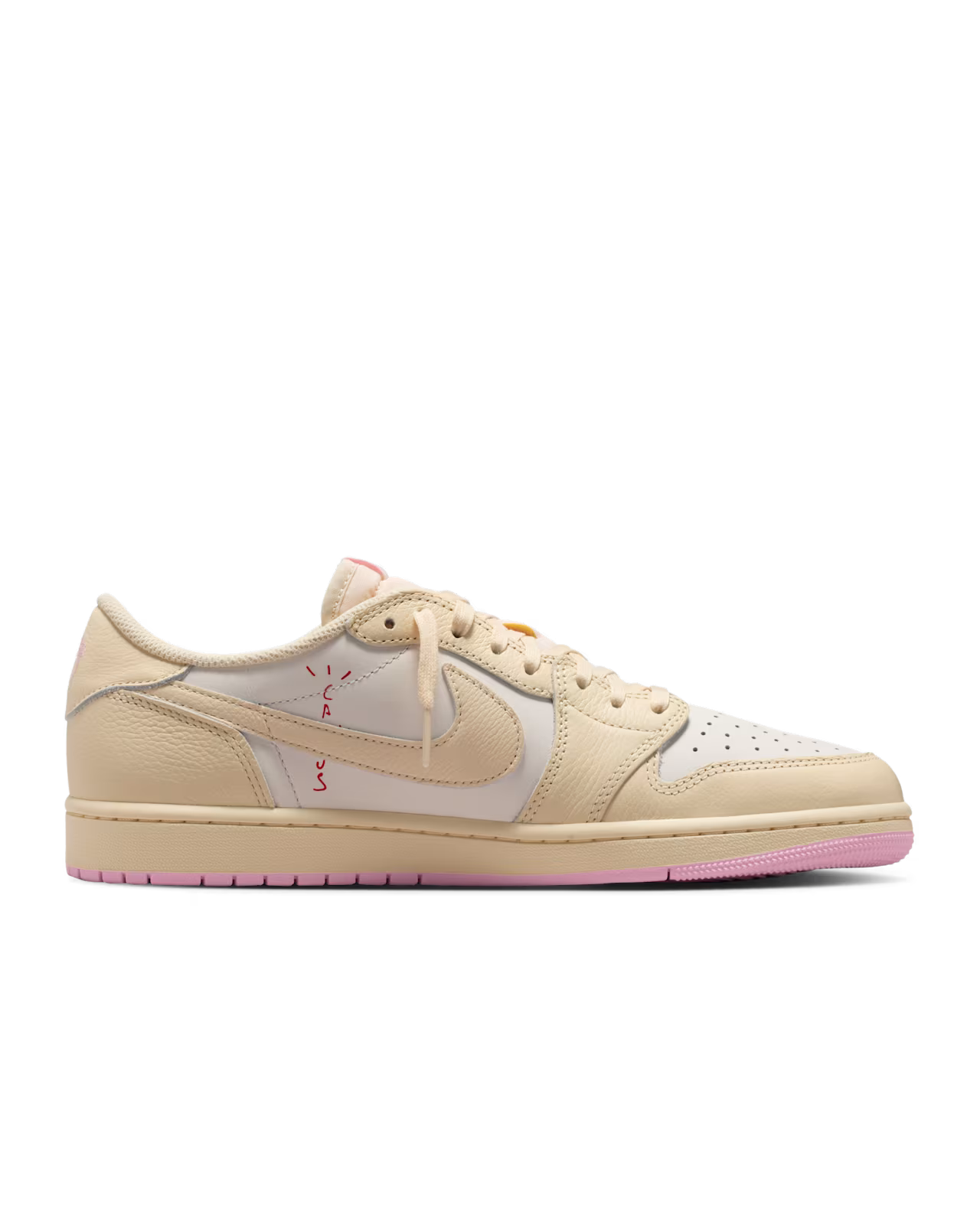 Air Jordan 1 Low OG SP x Travis Scott Muslin/Shy Pink