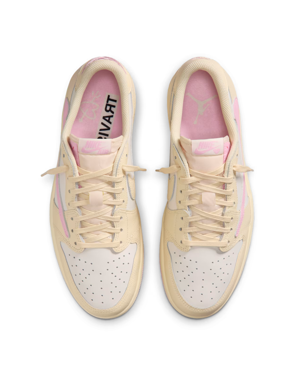 Air Jordan 1 Low OG SP x Travis Scott Muslin/Shy Pink