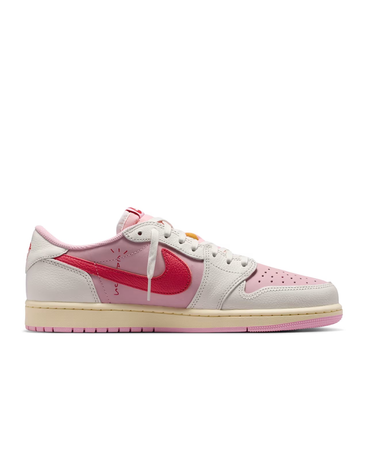 Air Jordan 1 Low OG SP x Travis Scott Shy Pink/Tropical Pink