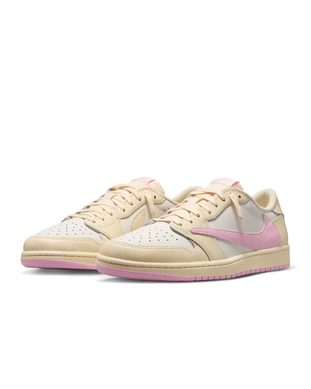 Air Jordan 1 Low OG SP x Travis Scott Muslin/Shy Pink