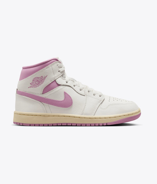 Air Jordan 1 Mid Sail Muslin Orchid