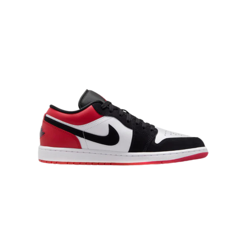 air jordan 1 low black toe 2025