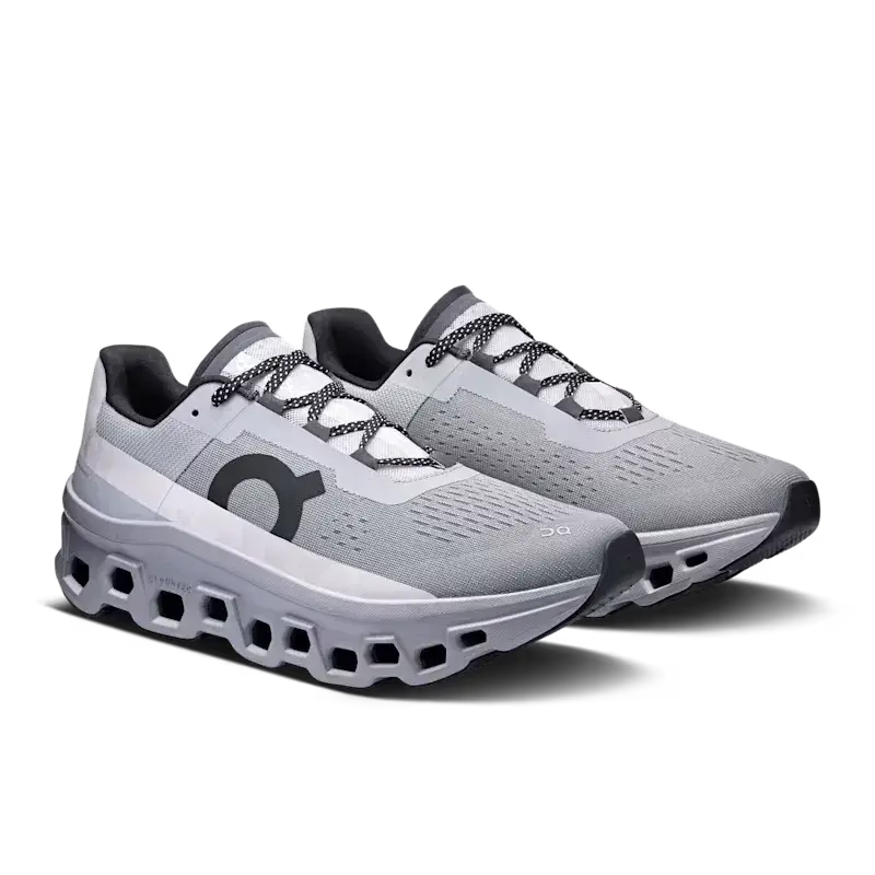 On Cloudmonster – On Running Cloudmonster Alloy Silver