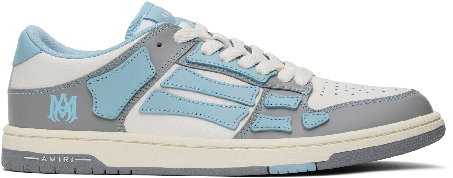 Amiri Skel Top Low Blue & Grey Varsity